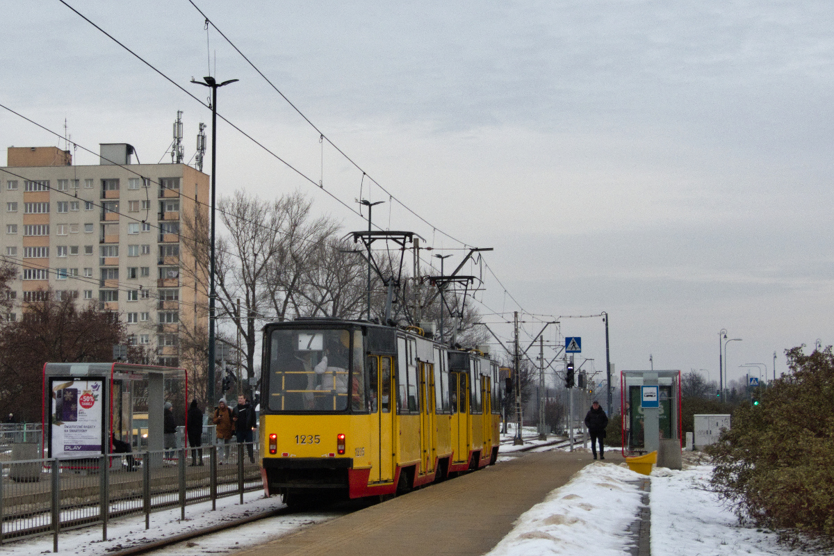 Варшава, Konstal 105Na № 1235