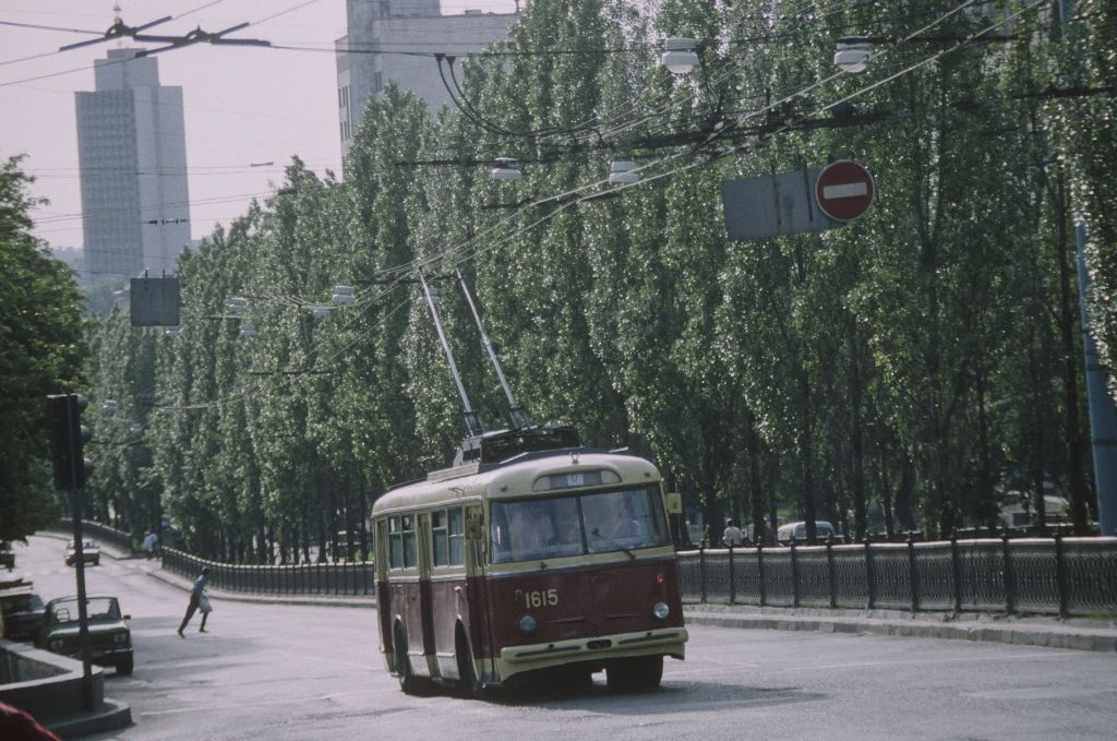 Киев, Škoda 9TrH25 № 1615; Киев — Исторические фотографии