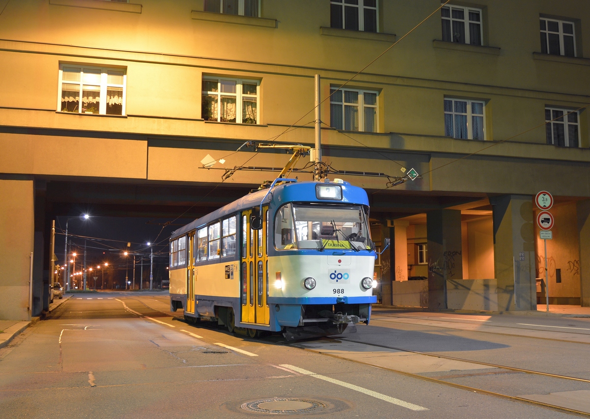Острава, Tatra T3G № 988