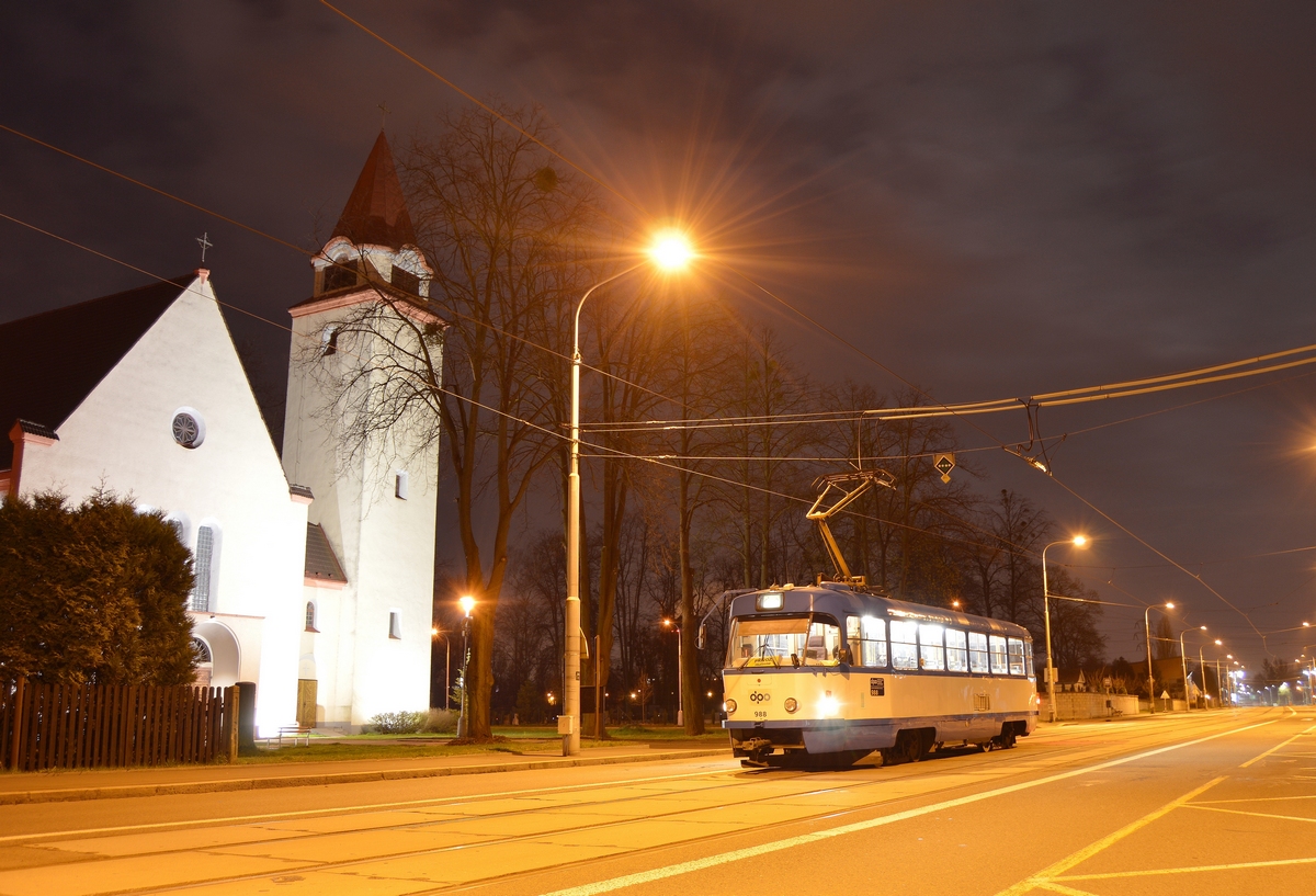Острава, Tatra T3G № 988