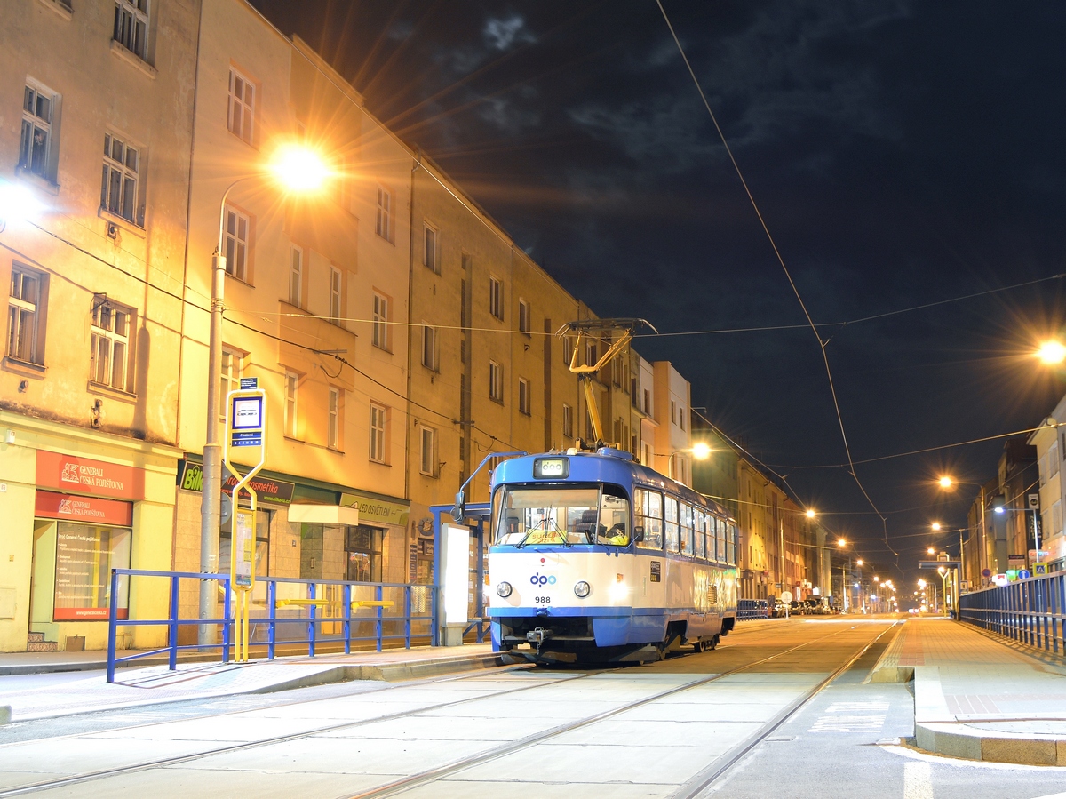 Острава, Tatra T3G № 988