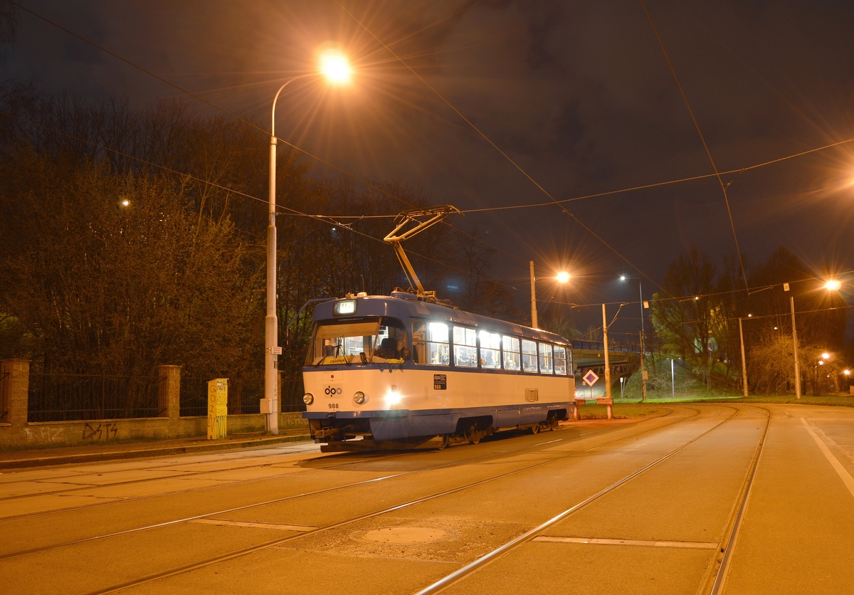 Острава, Tatra T3G № 988