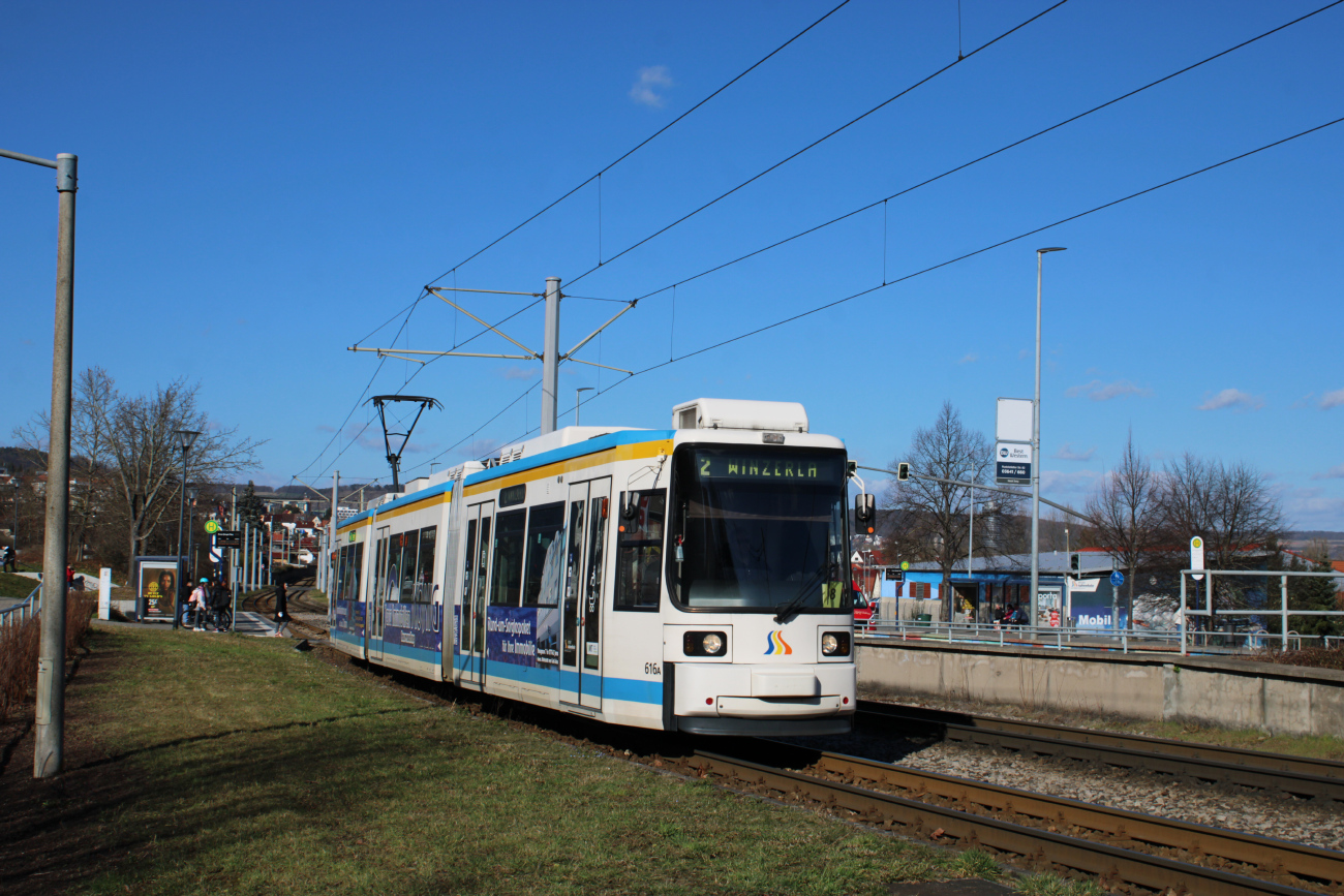 Йена, Adtranz GT6M-ZR № 616