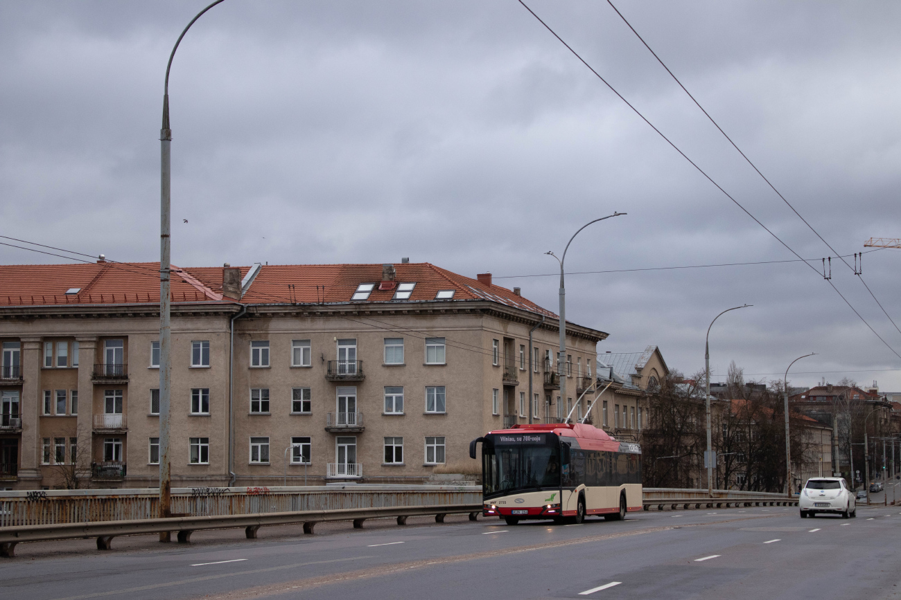 Вильнюс, Solaris Trollino IV 12 Škoda № 2755