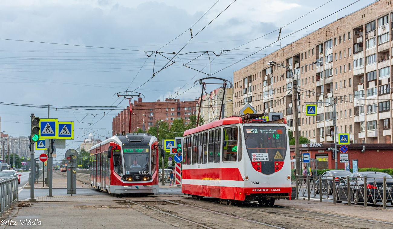 Санкт-Петербург, 71-134А (ЛМ-99АВ) № 0504