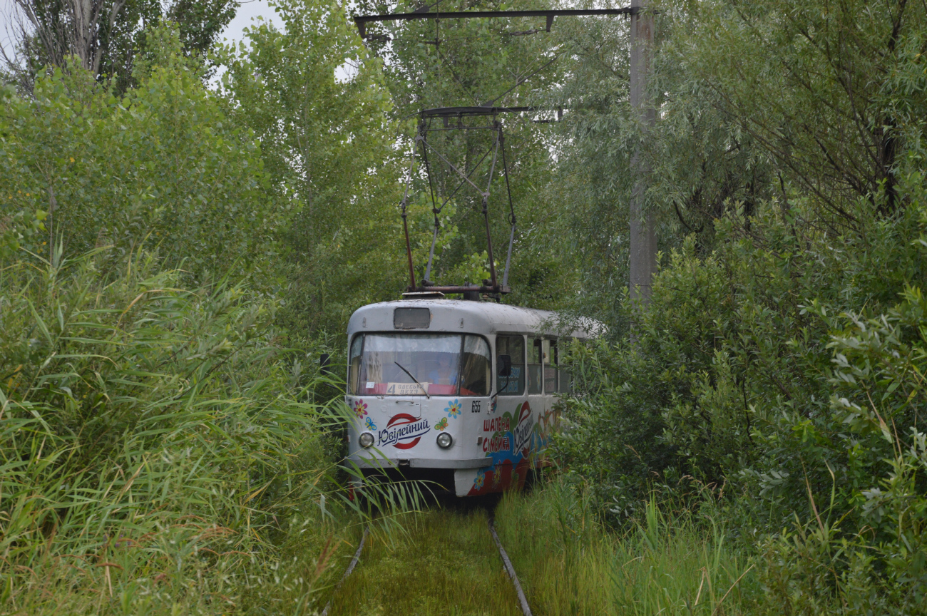 Каменское, Tatra T3SU № 655