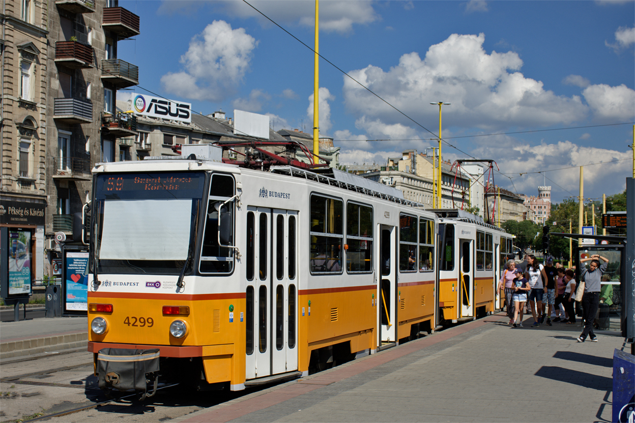 Будапешт, Tatra T5C5K2 № 4299