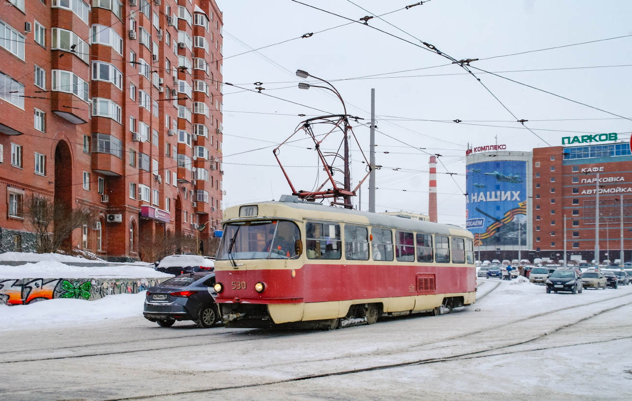 Екатеринбург, Tatra T3SU № 530