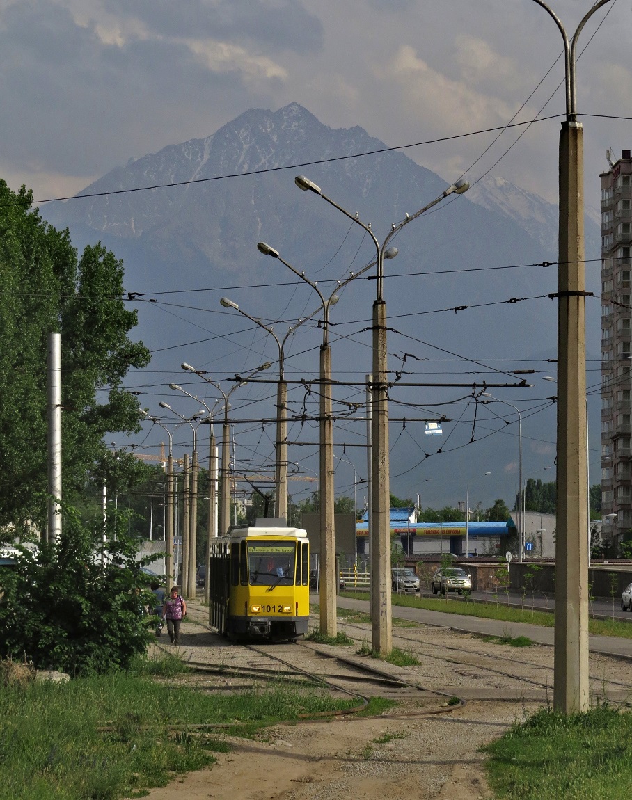 Алматы, Tatra KT4DtM № 1012