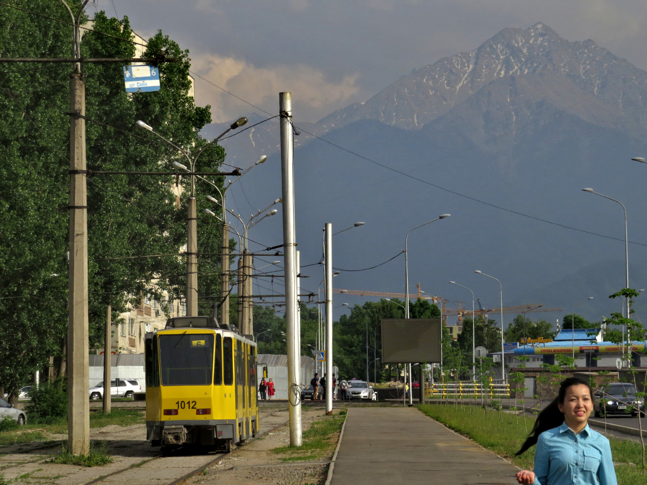 Алматы, Tatra KT4DtM № 1012