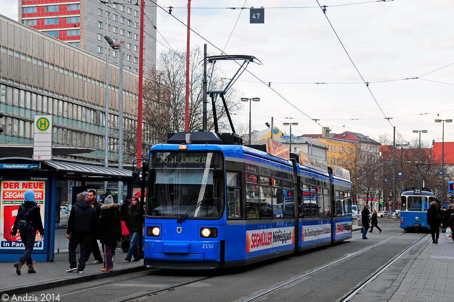 Мюнхен, Adtranz R2.2b № 2158