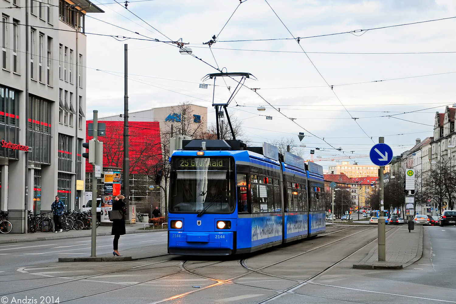 Мюнхен, Adtranz R2.2b № 2144