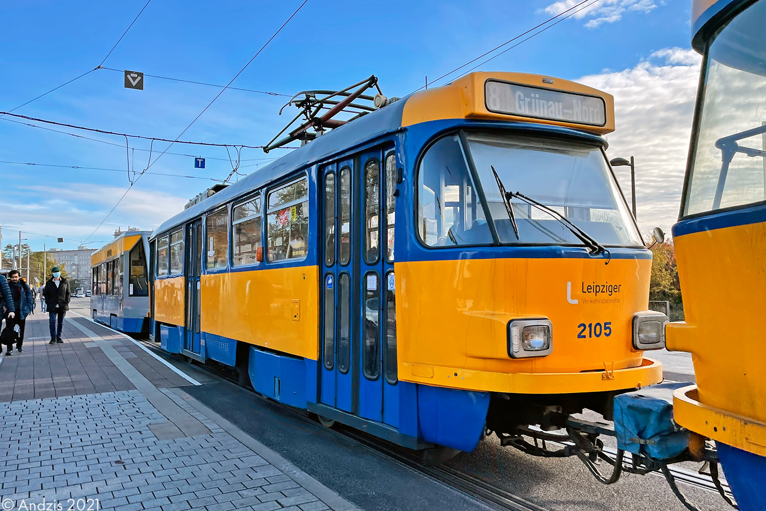 Лейпциг, Tatra T4D-M1 № 2105