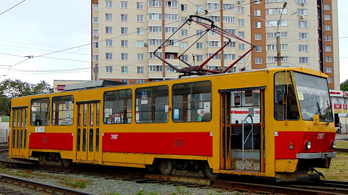 Барнаул, Tatra T6B5SU № 3187