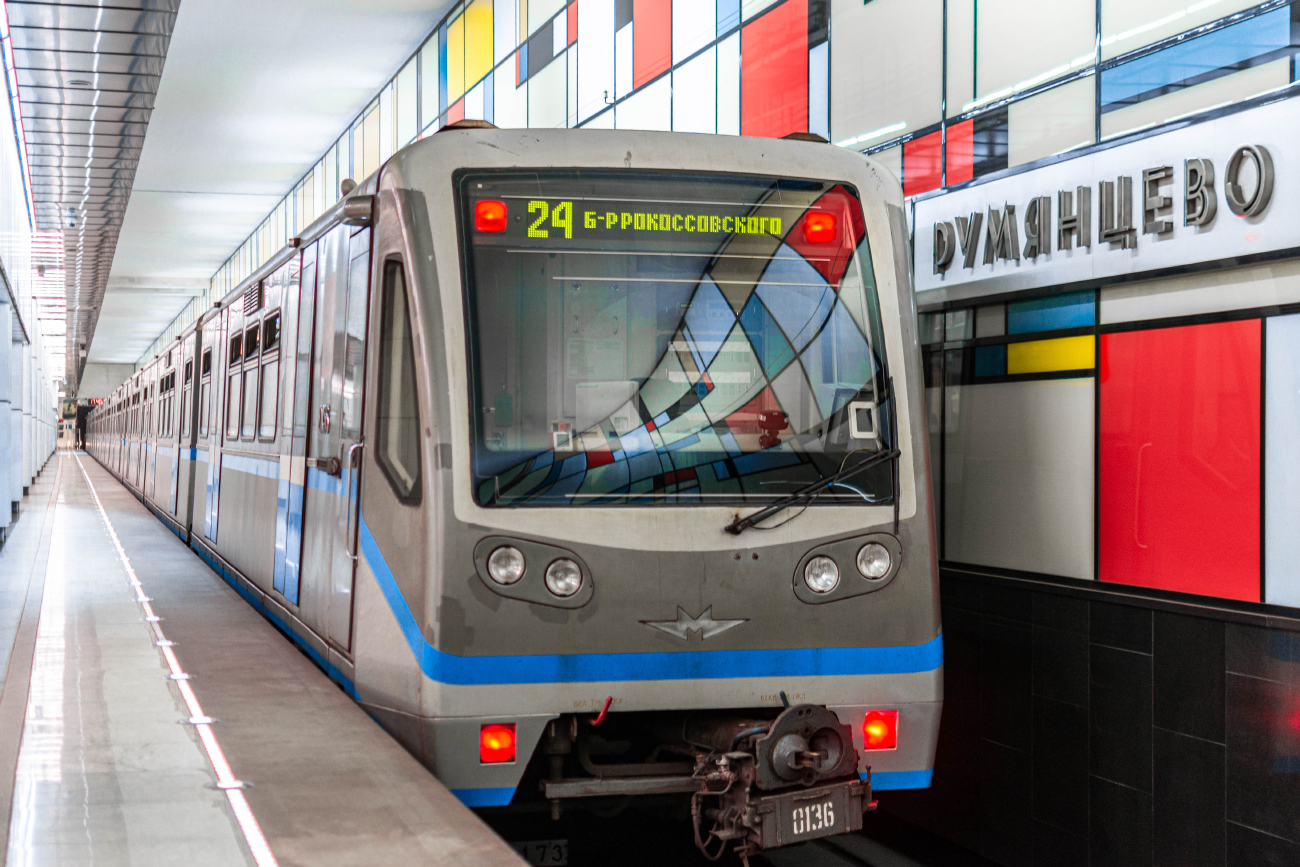 Москва, 81-740.1 «Русич» № 0136