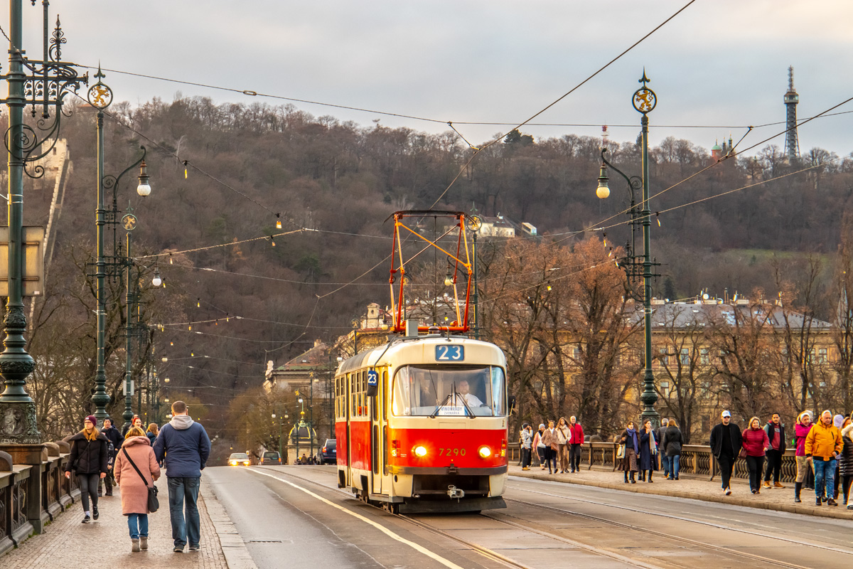 Прага, Tatra T3SUCS № 7290