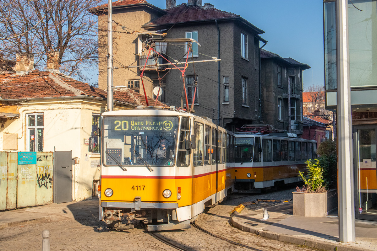 Sofia, Tatra T6B5B Nr. 4117