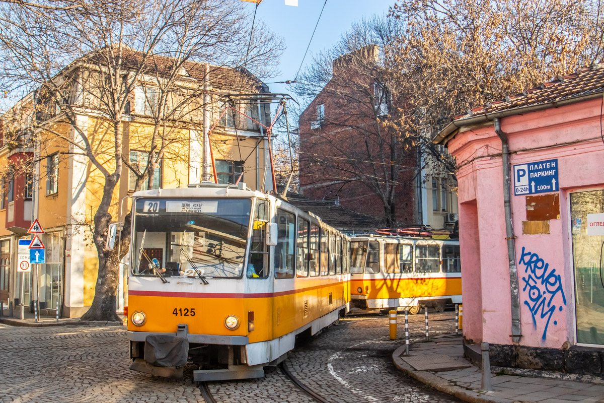 София, Tatra T6B5B № 4125