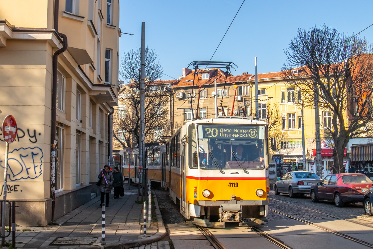 Sofia, Tatra T6B5B Nr. 4119