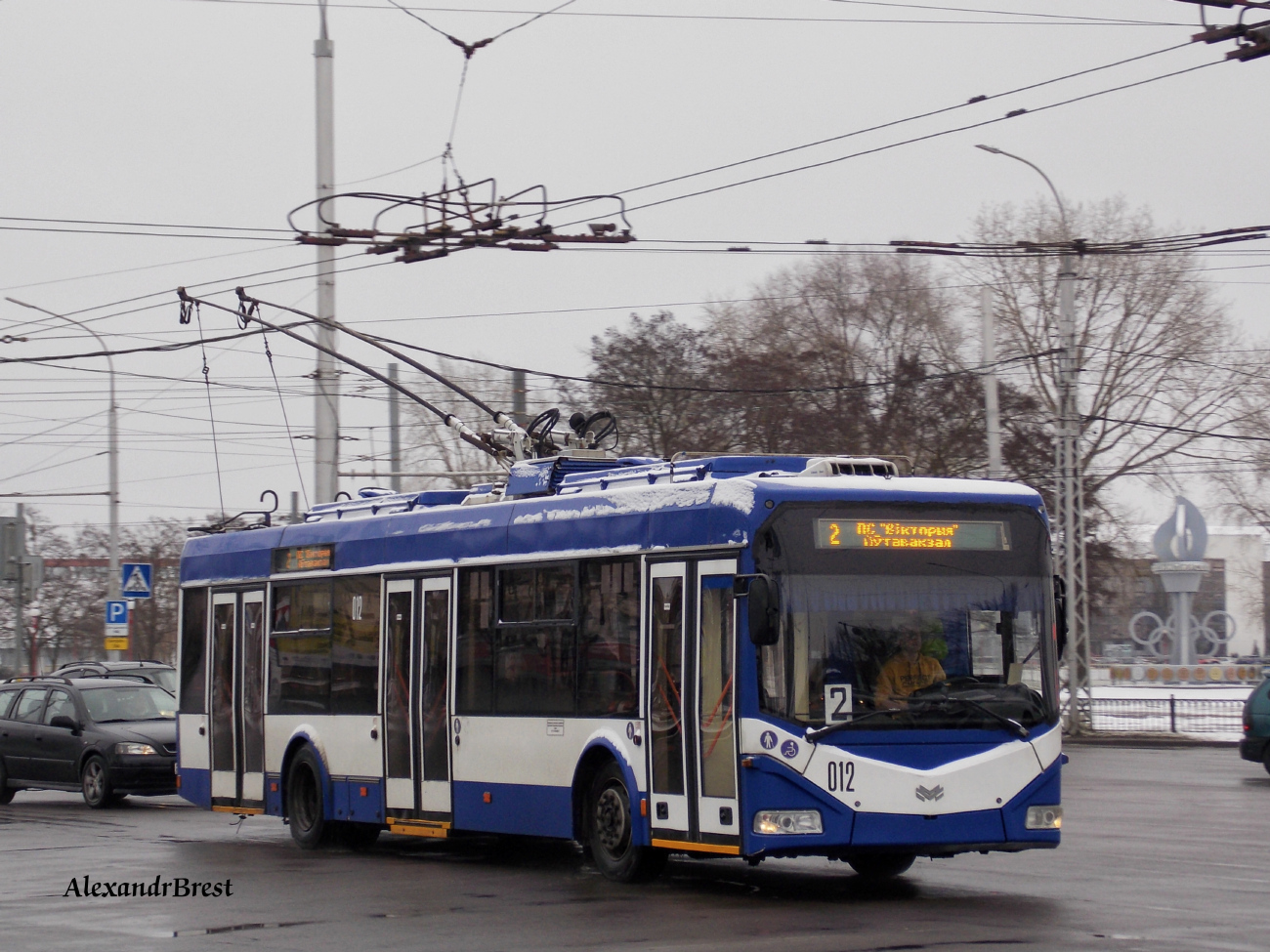 Брест, БКМ 321 № 012