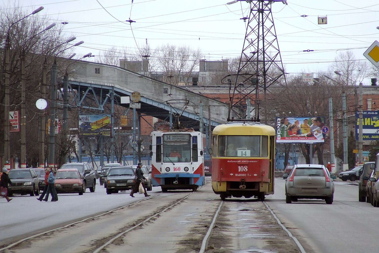 Тверь, Tatra T3SU № 108; Тверь — Тверской трамвай в начале 2000-х гг. (2002 — 2006 гг.)