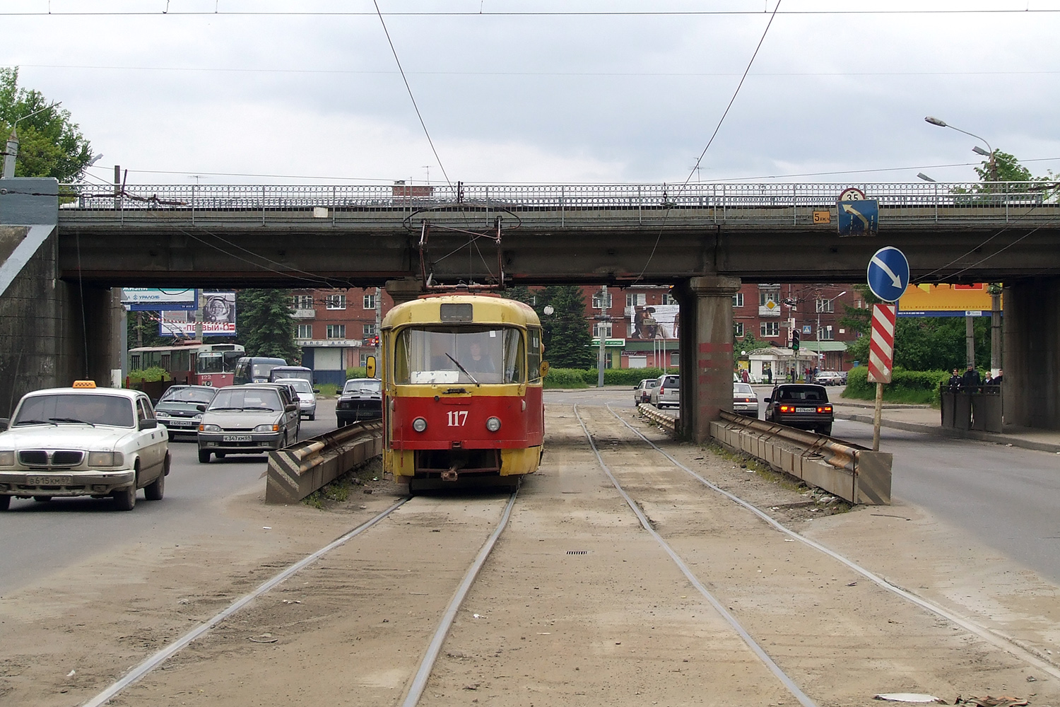 Тверь, Tatra T3SU № 117; Тверь — Тверской трамвай в начале 2000-х гг. (2002 — 2006 гг.)
