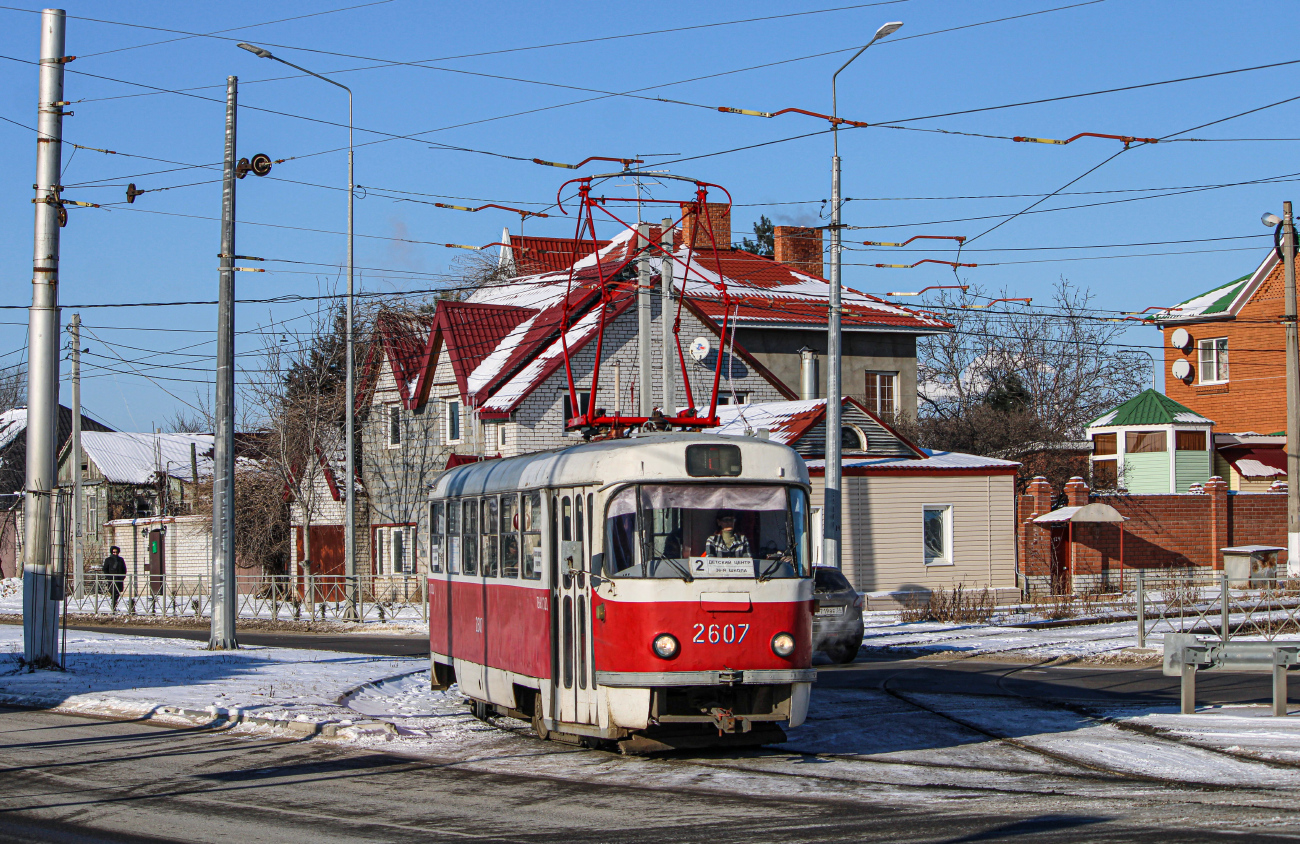 Volgograd, Tatra T3SU (2-door) № 2607
