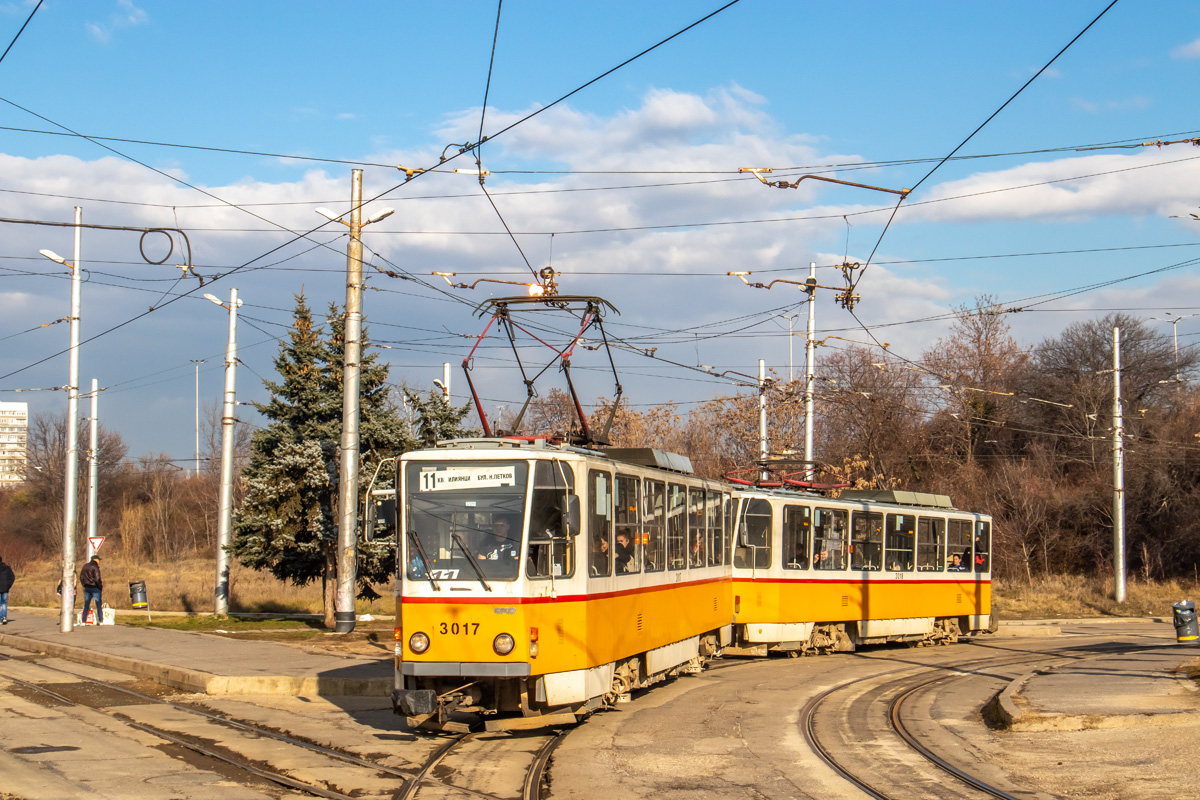 София, Tatra T6A2B № 3017