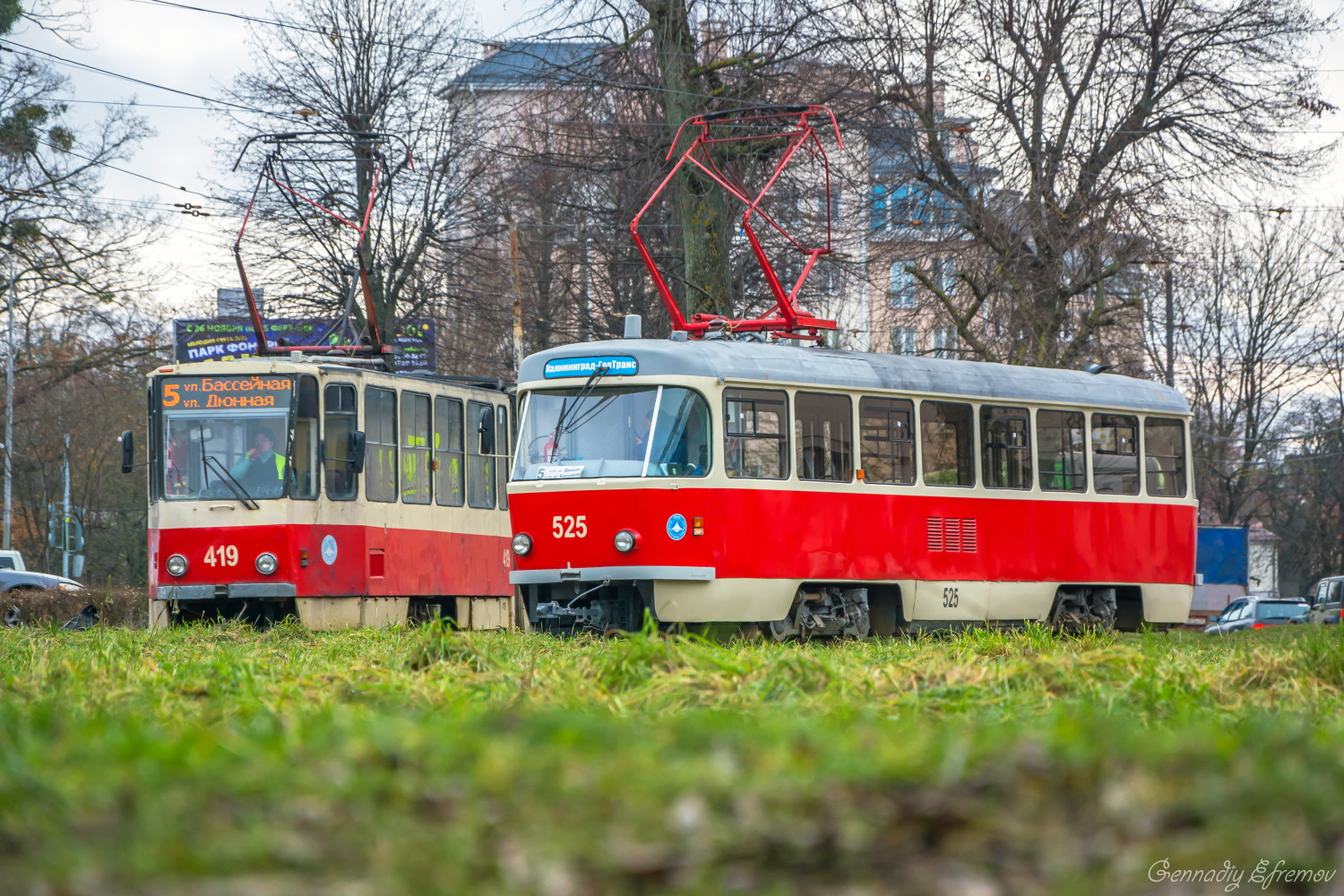 Калининград, Tatra T4D № 525