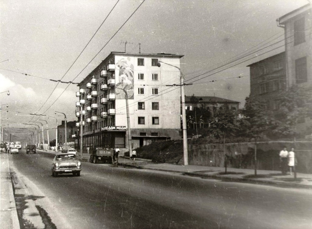 Владивосток — Исторические фотографии — троллейбус