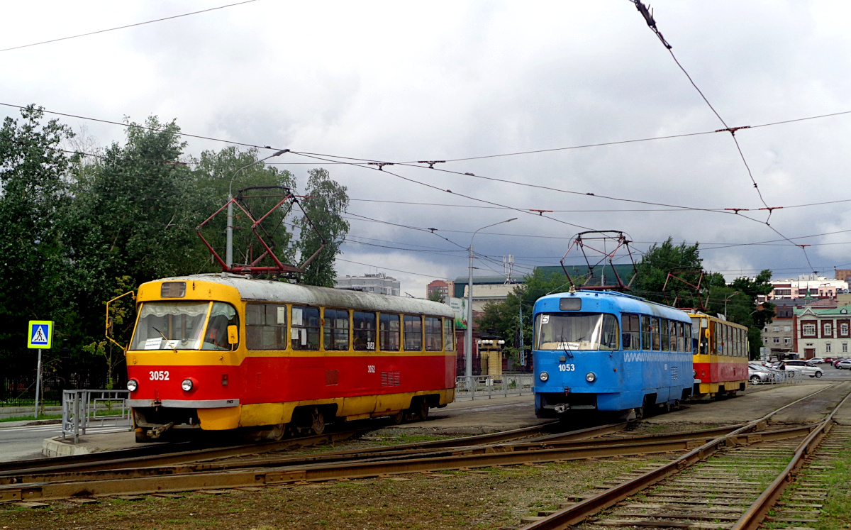 巴爾瑙爾, Tatra T3SU # 3052; 巴爾瑙爾, MTTCh # 1053