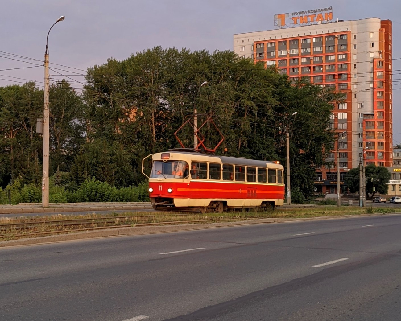 Ижевск, Tatra T3SU (двухдверная) № 11
