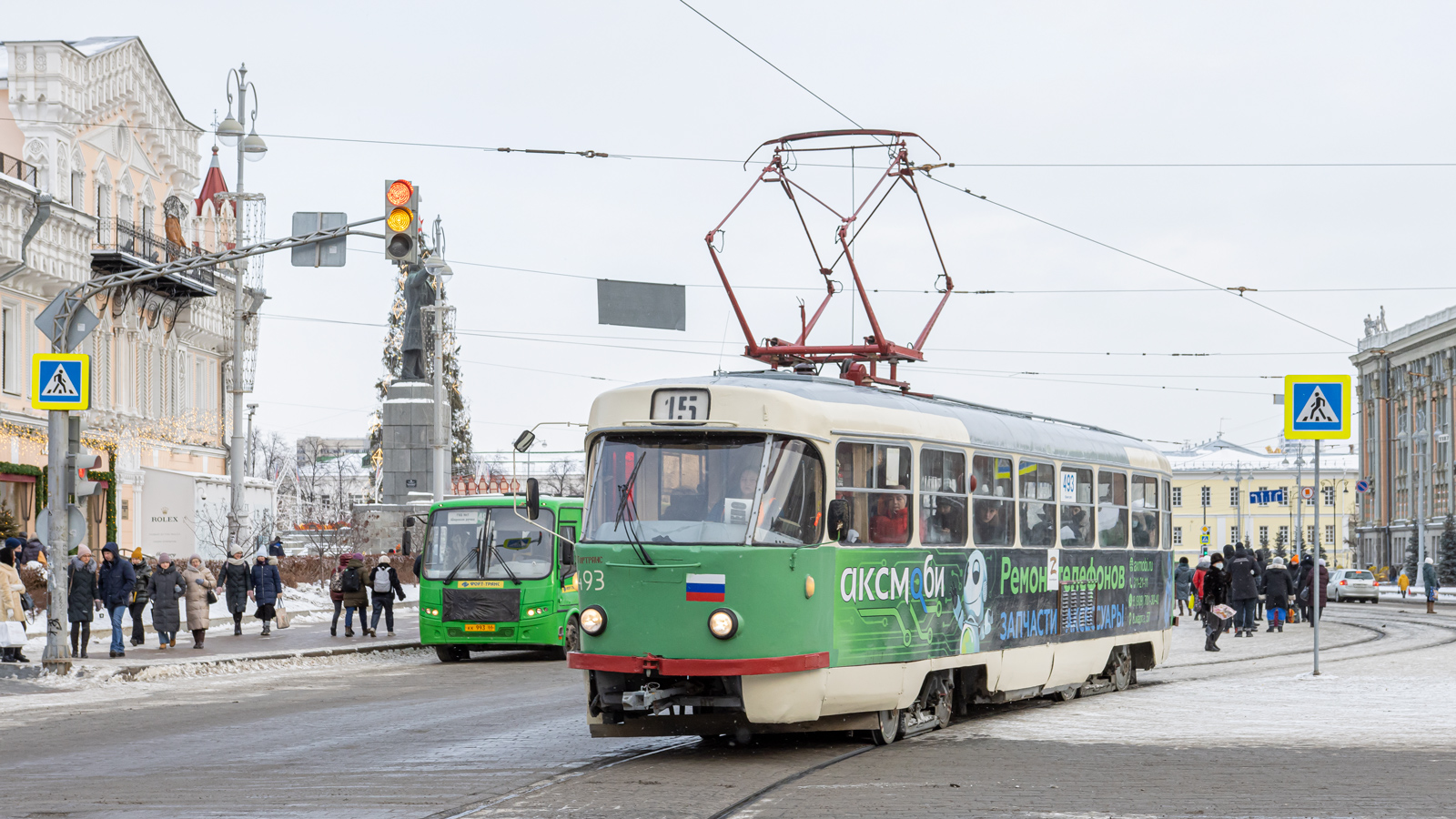 Екатеринбург, Tatra T3SU (двухдверная) № 493