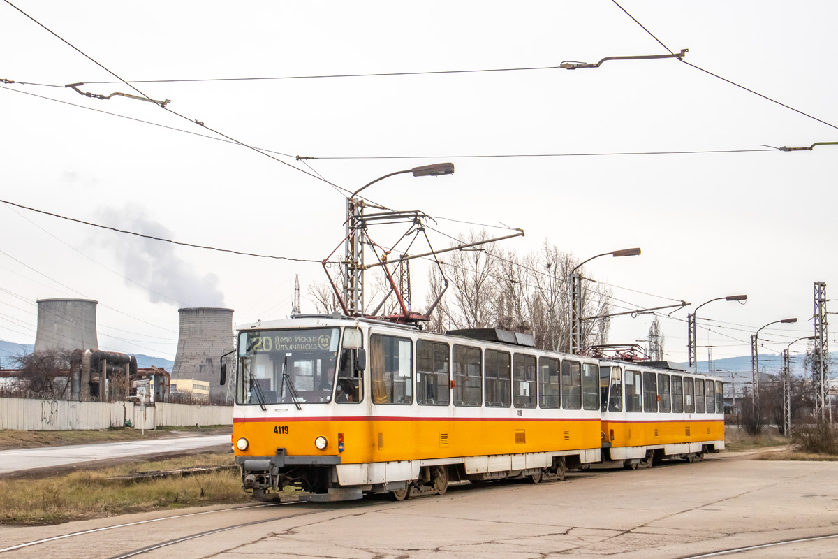 София, Tatra T6B5B № 4119