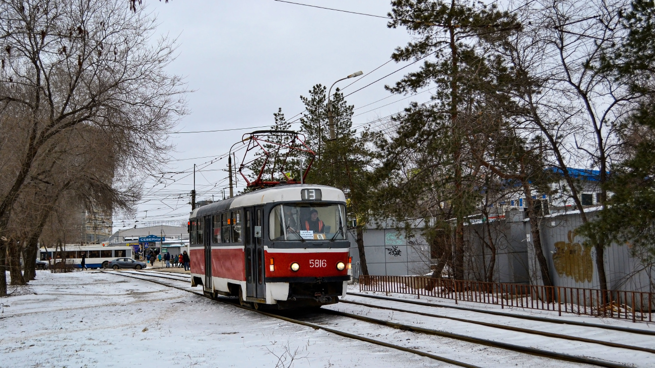 Волгоград, Tatra T3SU № 5816