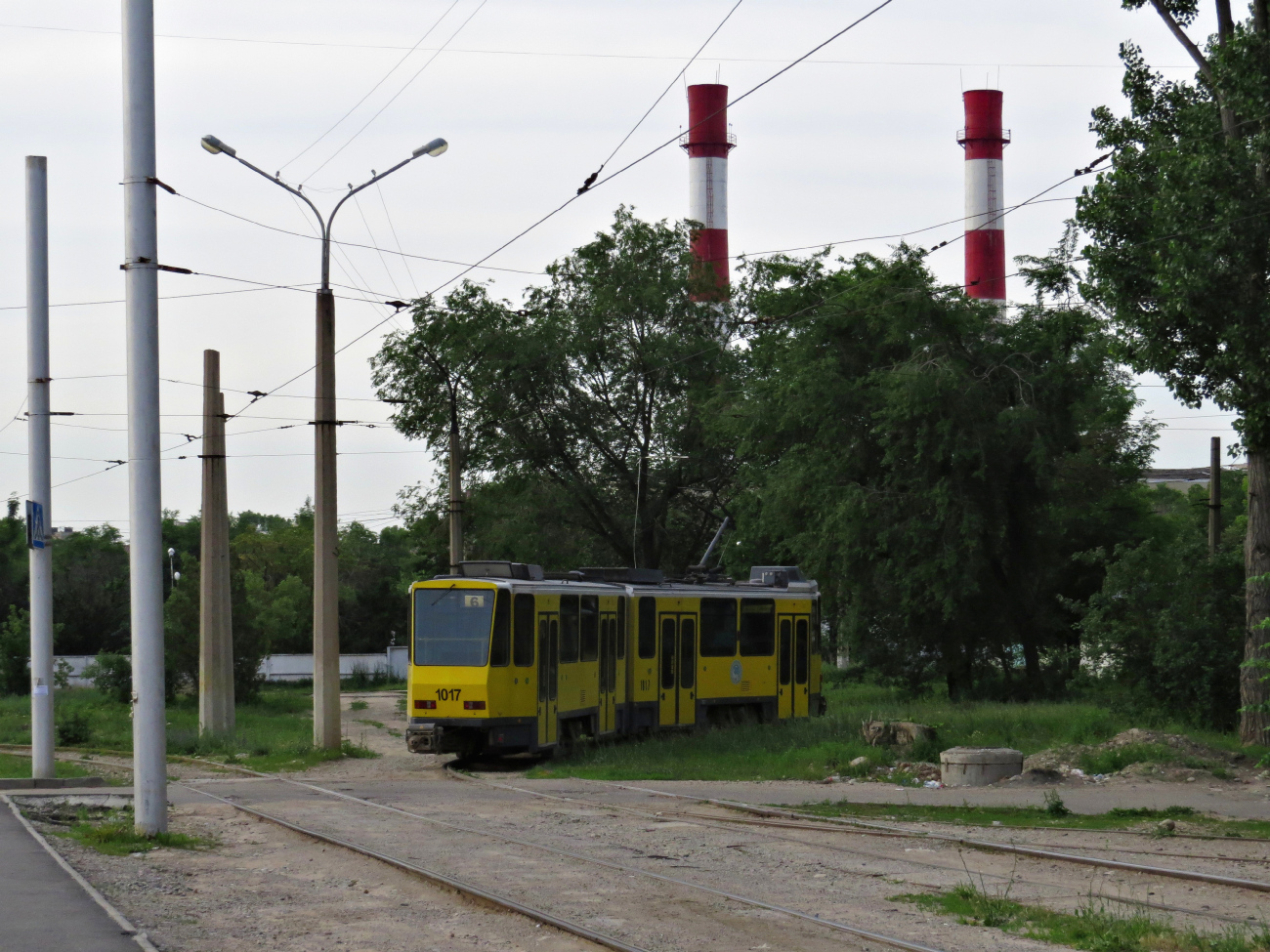 Алматы, Tatra KT4DtM № 1017