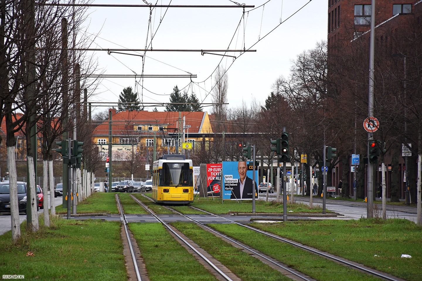 Берлин — Трамвайные линии и инфраструктура