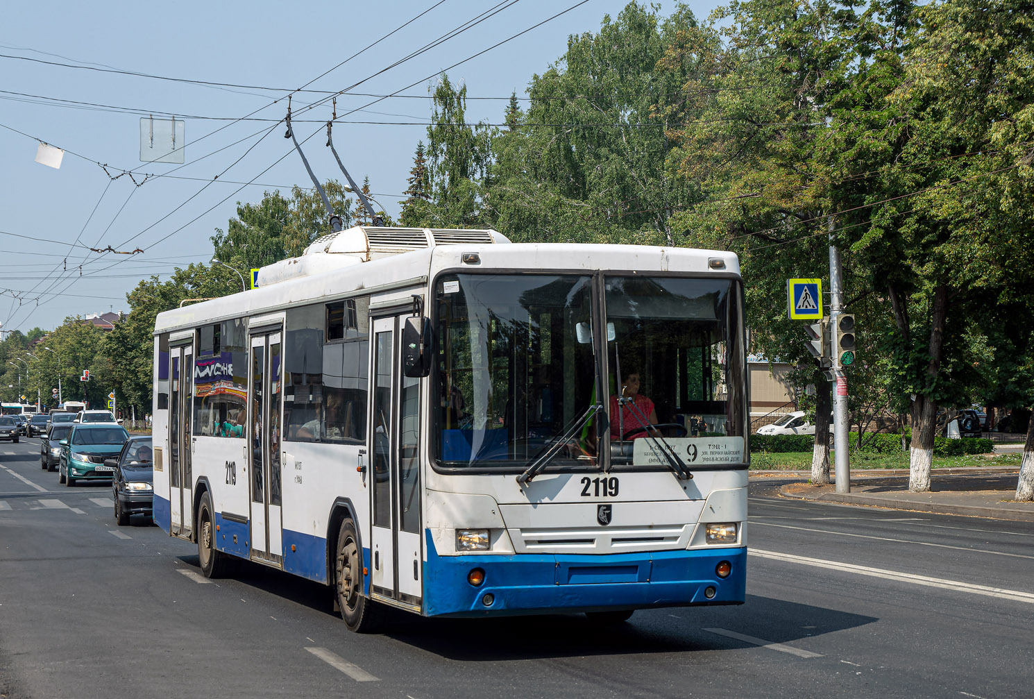 Уфа, НефАЗ-БТЗ 52765Р № 2119
