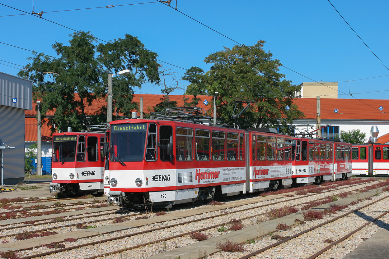 Эрфурт, Tatra KT4D № 490
