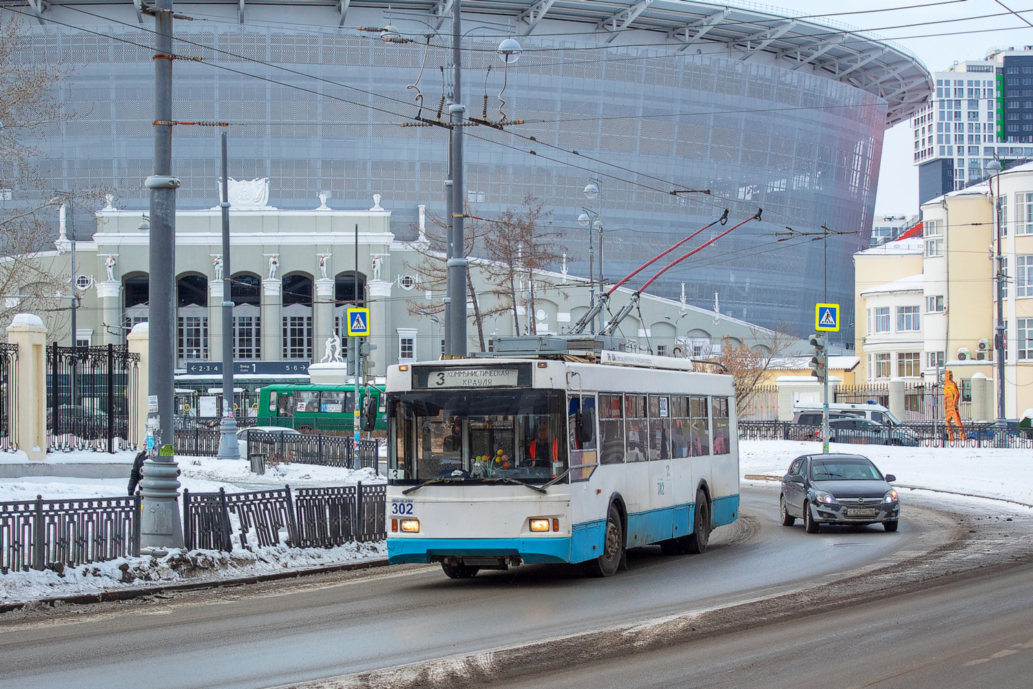 Екатеринбург, Тролза-5275.07 «Оптима» № 302