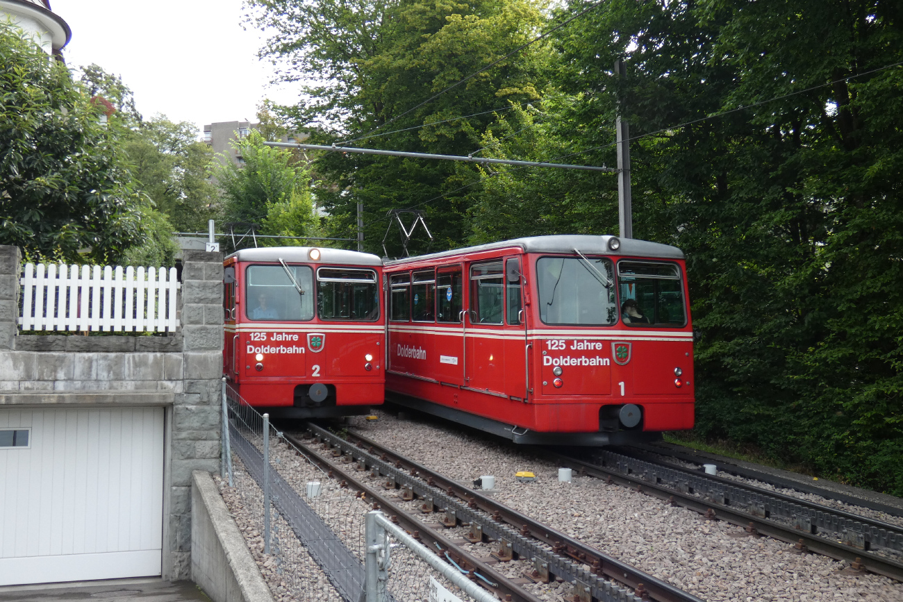 Цюрих — Zahnradbahn Dolderbahn