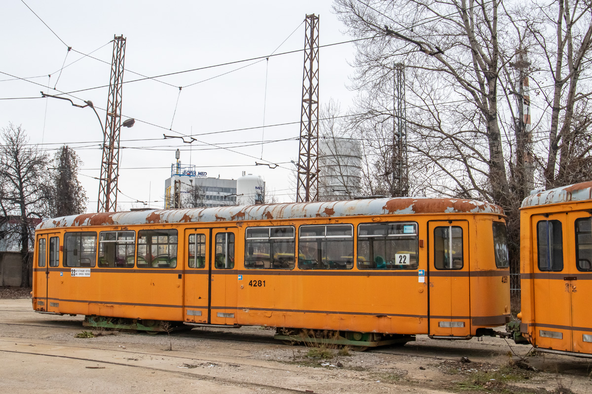 Sofia, Duewag B4 nr. 4281
