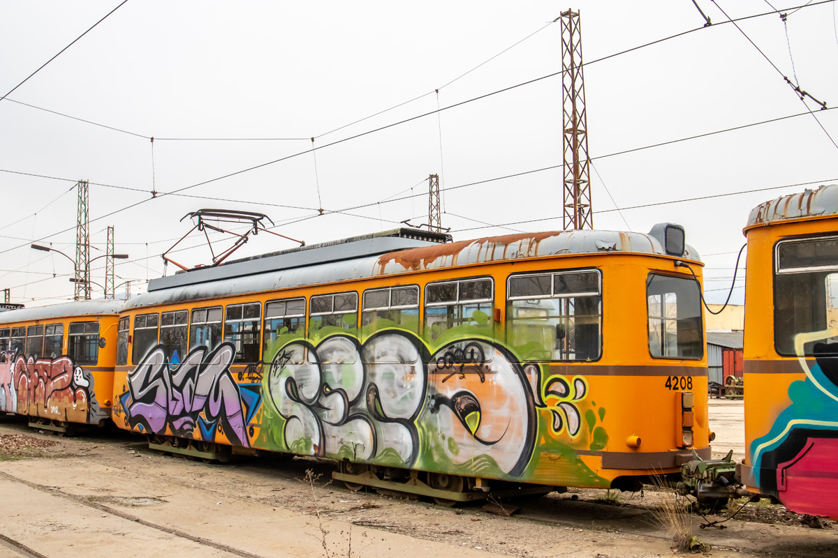 София, Duewag T4 № 4208 София, Duewag T4 № 4208