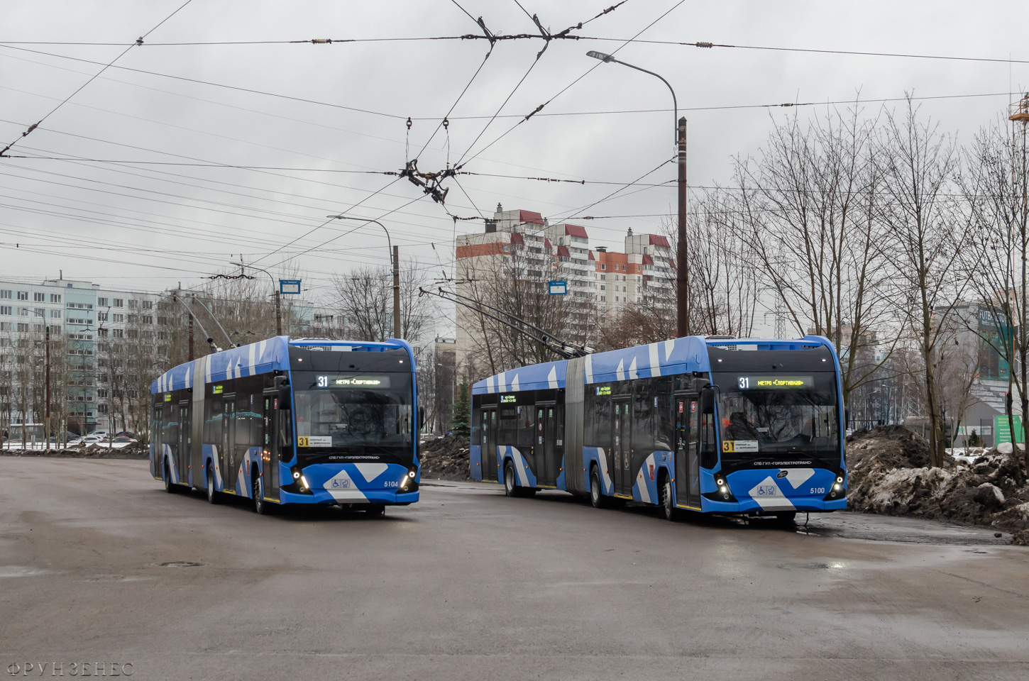 Санкт-Петербург, ВМЗ-6215.01 «Премьер» № 5104; Санкт-Петербург, ВМЗ-6215.01 «Премьер» № 5100