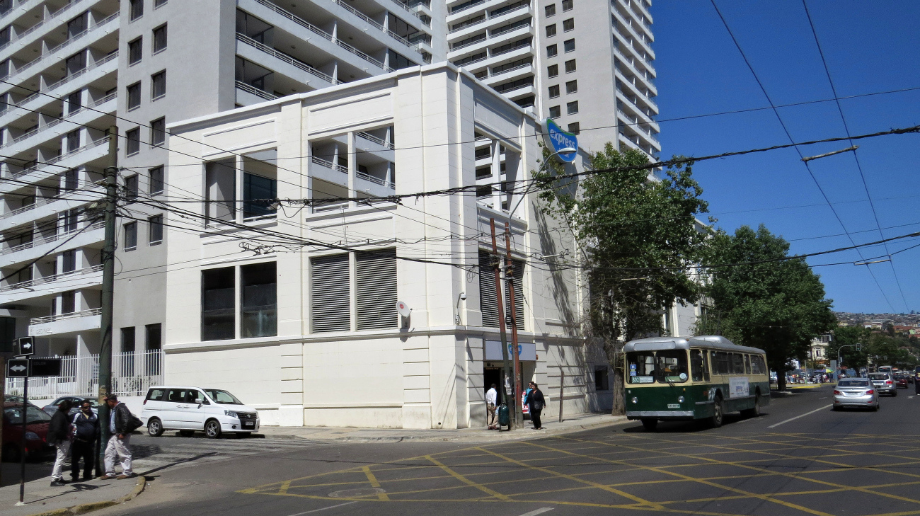 Вальпараисо — Троллейбусные линии и инфраструктура