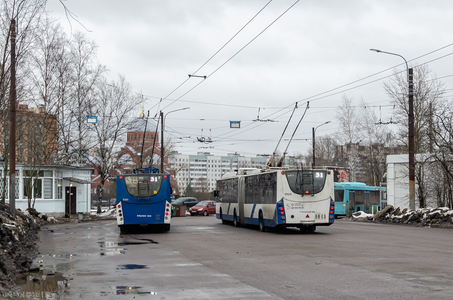 Санкт-Петербург, ВМЗ-5298.01 «Авангард» № 5341; Санкт-Петербург, ВМЗ-62151 «Премьер» № 5924