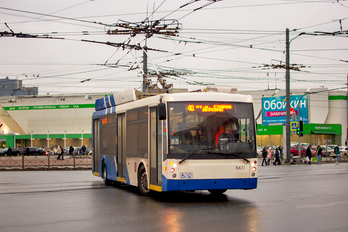 Санкт-Петербург, Тролза-5265.00 «Мегаполис» № 6431