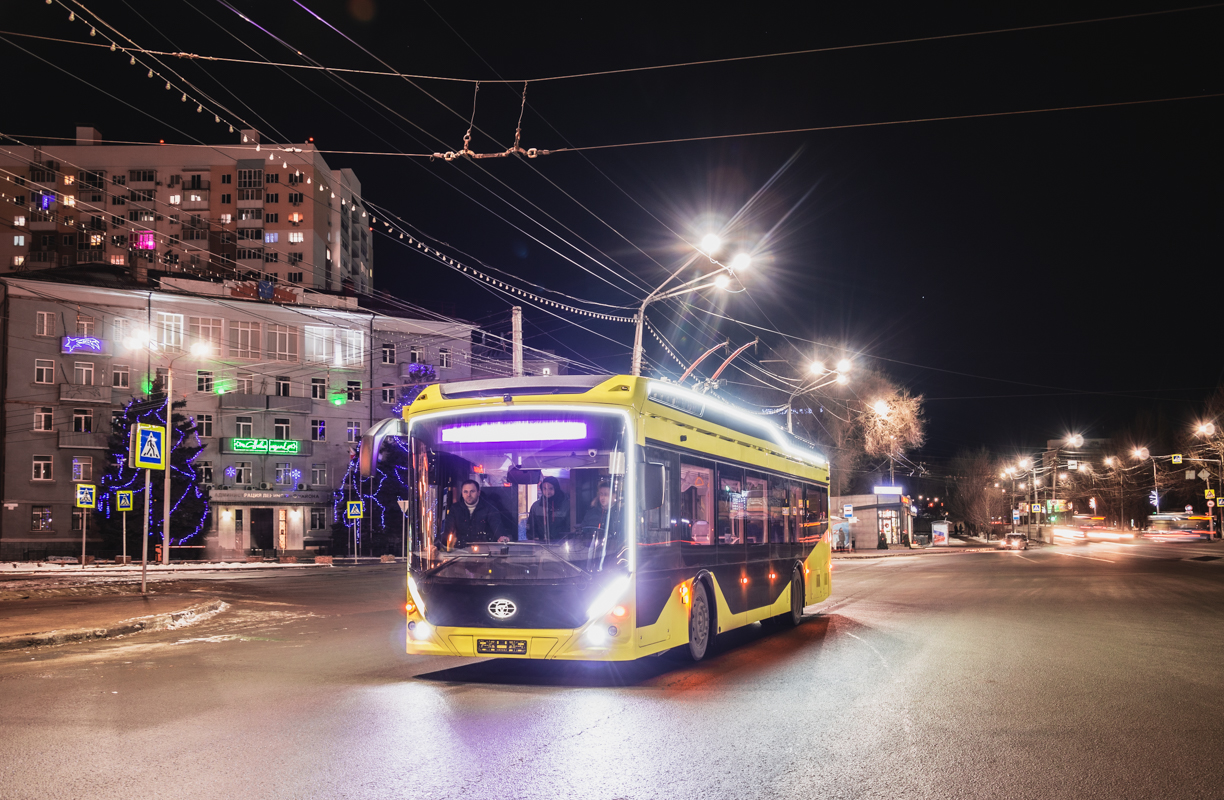 Энгельс, ПКТС-62181 «Генерал» № Б/н; Саратов — Испытания троллейбусов
