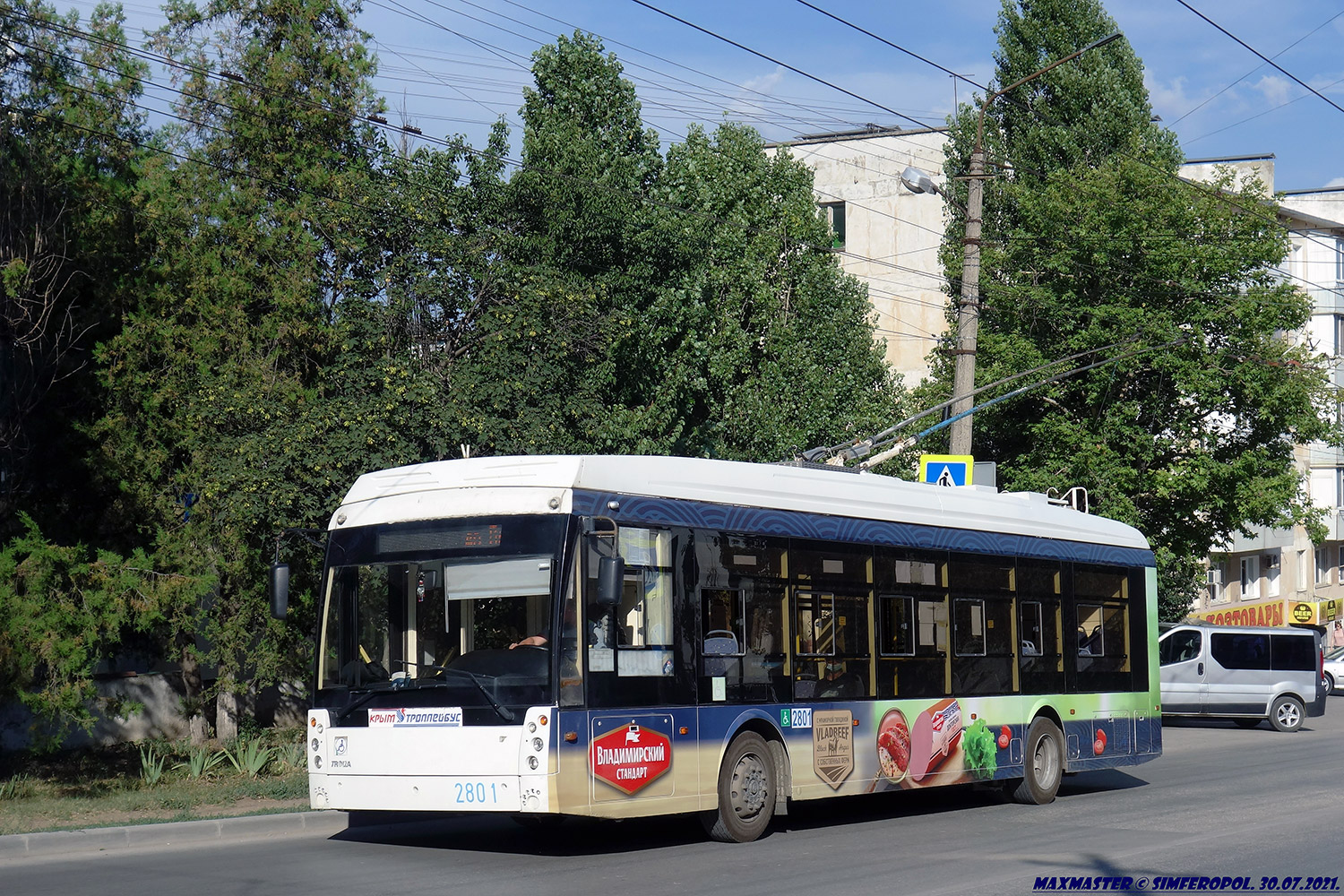 Крымский троллейбус, Тролза-5265.03 «Мегаполис» № 2801