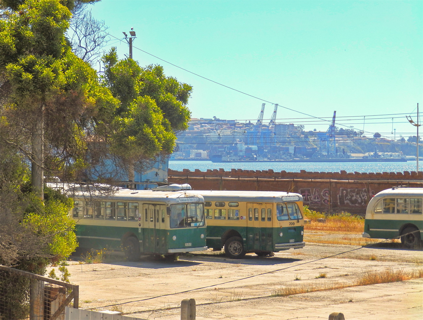 Вальпараисо, Pullman-Standard № 888; Вальпараисо, Pullman-Standard TC-48 № 709